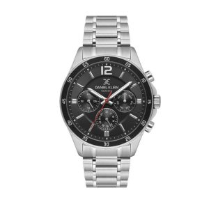 Daniel Klein Exclusive Black Dial Multifunction Watch