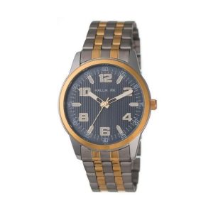 Hallmark Gts 2 Tone Bracelet Blue Dial